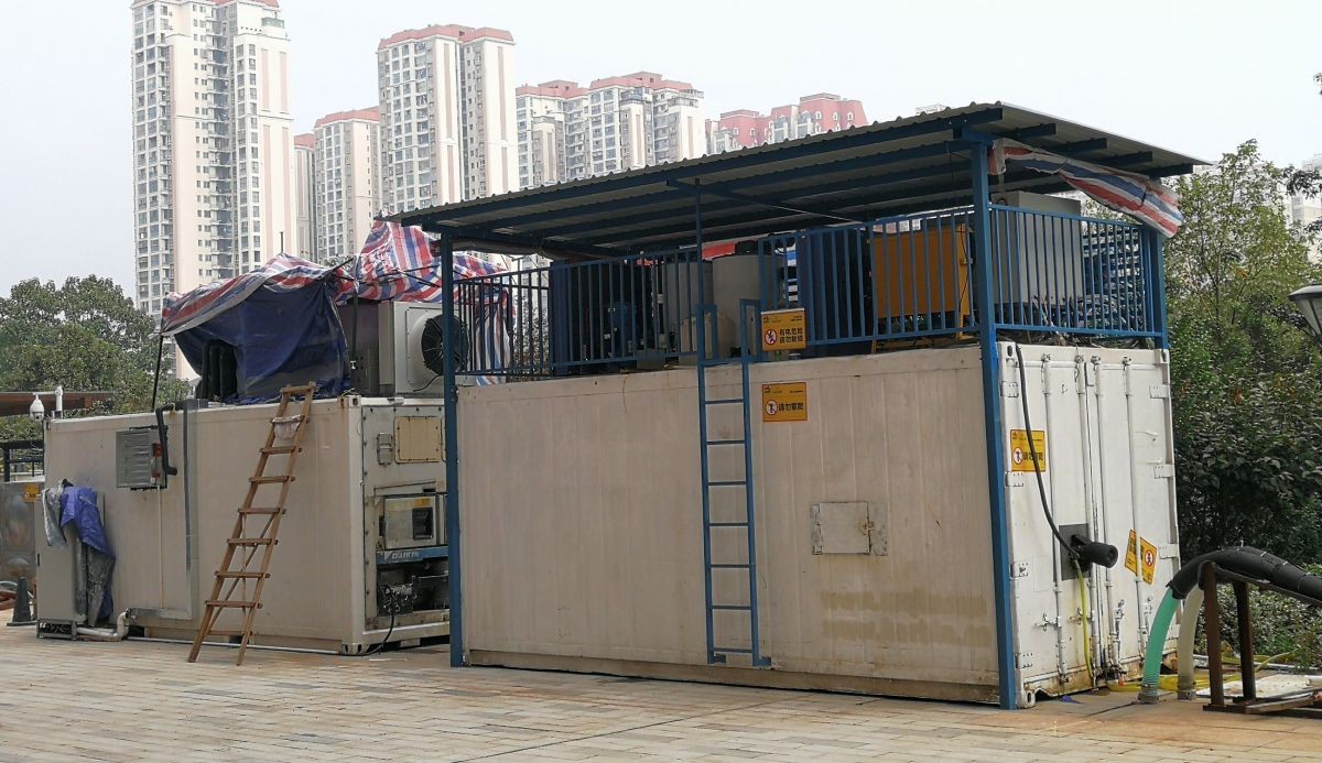 德爾製冷 中茂城飄雪暴(bào)雪項目