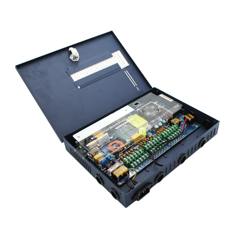 藍色箱（xiāng）式18路（lù）直流電（diàn）源12V/240W規（guī）格